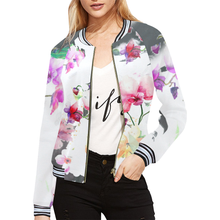 Load image into Gallery viewer, Naamloos-j All Over Print Bomber Jacket for Women (Model H21)
