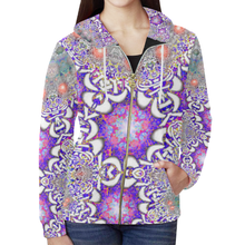 Load image into Gallery viewer, paradoxica All Over Print Full Zip Hoodie for Women (Model H14)