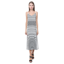 Load image into Gallery viewer, gosjy V-Neck Open Fork Long Dress(Model D18)