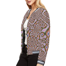 Load image into Gallery viewer, La Strada All Over Print Bomber Jacket for Women (Model H21)