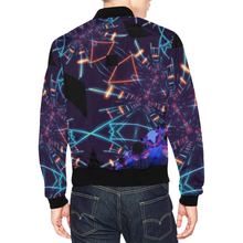 Load image into Gallery viewer, qon All Over Print Bomber Jacket for Men (Model H19)