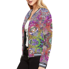 Load image into Gallery viewer, lady z All Over Print Bomber Jacket for Women (Model H21)