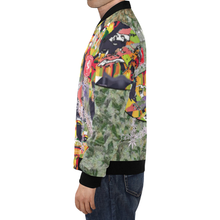 Load image into Gallery viewer, copy All Over Print Bomber Jacket for Men (Model H19)