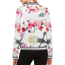 Load image into Gallery viewer, tiling(192) All Over Print Bomber Jacket for Women (Model H21)