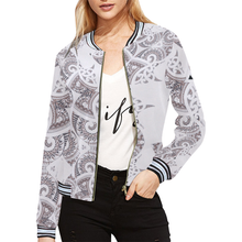 Load image into Gallery viewer, tiling(121) All Over Print Bomber Jacket for Women (Model H21)